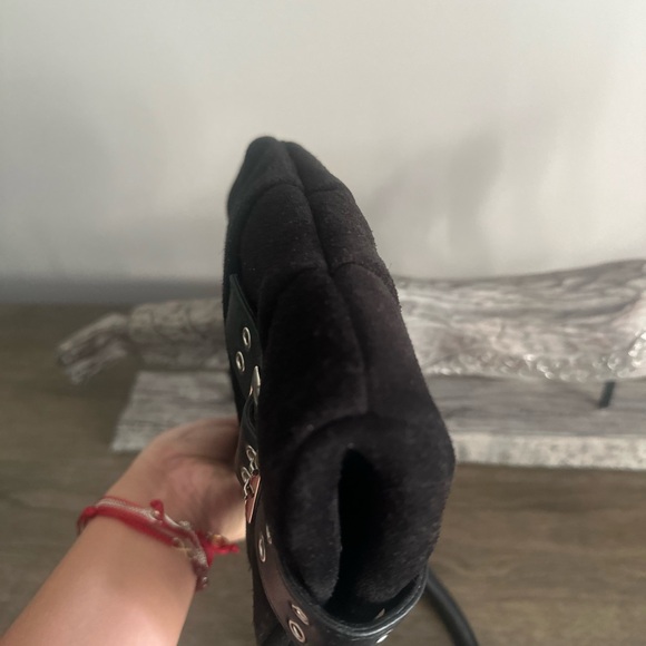 LS: Randolph Duke EUC+ “The Look” Black Shoulder Bag - Picture 3 of 5